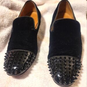 Pre-owned Christian louboutin spooky mens loafers size 44